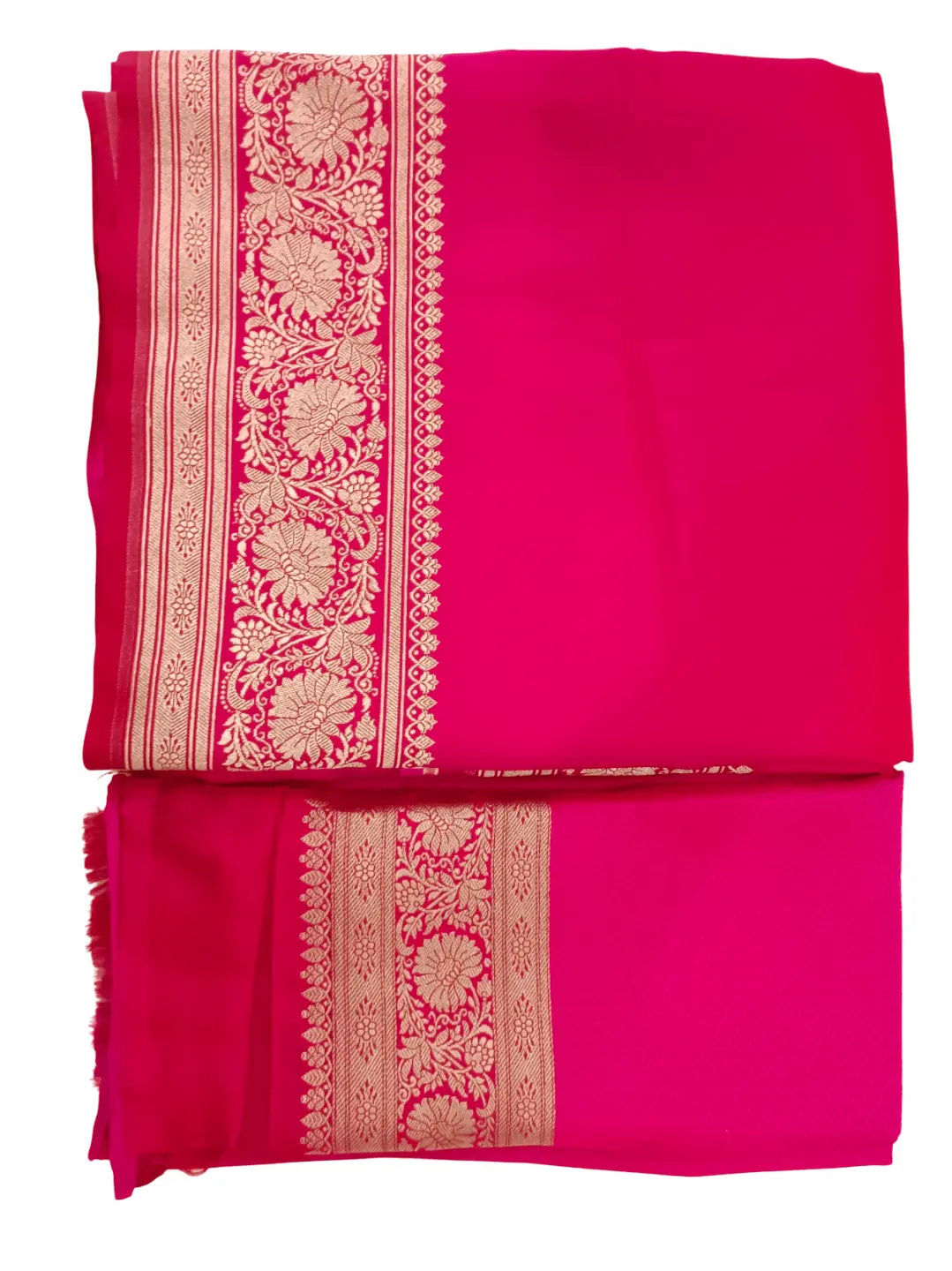 Majestic Magenta Handloom Soft Mashru Silk Saree – A Timeless Blend of Elegance & Grace