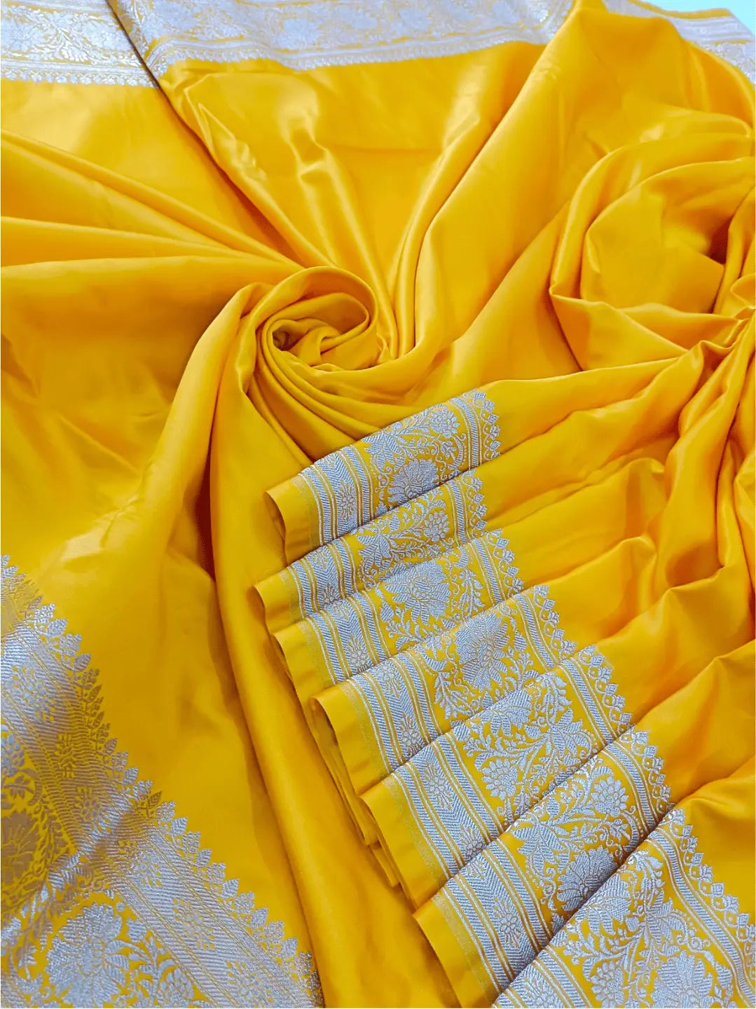 Elegant Mustard Handloom Soft Silk Saree – A Blend of Tradition &amp; Modern Grace